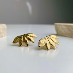 Patterned Petals Earrings