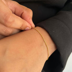 Sleek Curve Bracelet