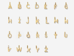 Mini Alphabet Charm