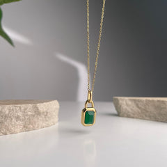 Emerald Glow Pendant