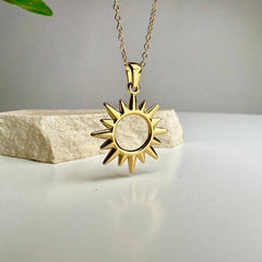 Golden Sun Necklace