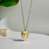 Vintage Heart Charm Necklace