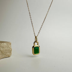 Emerald Glow Pendant