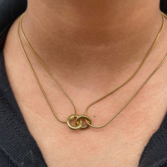 Dual Ring Necklace