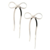 Bow Tassel Earrings