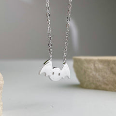 Midnight Bat Necklace
