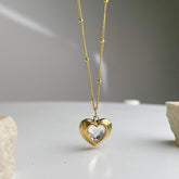 Heart of Diamonds Necklace