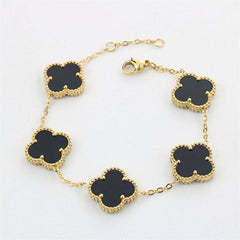 Four-Leaf Fortune Bracelet