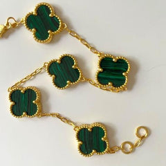 Four-Leaf Fortune Bracelet