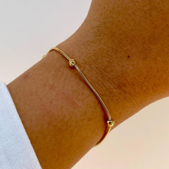 Golden Beads Bracelet