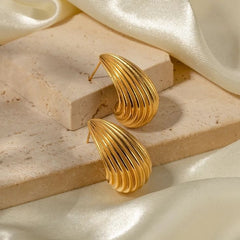 Bottega Line Drops Earrings