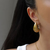 Bottega Line Drops Earrings