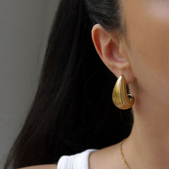 Bottega Line Drops Earrings