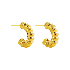 Croissant Half Hoop Earrings