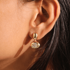 Diamond Drop Earrings