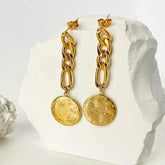 Galaxy Droplet Earrings - Local Pitara