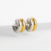 Bold Duo Hoop Earrings