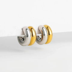 Bold Duo Hoop Earrings