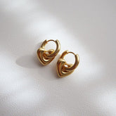 Heart Hoop Earring - Local Pitara