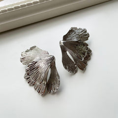 Heavenly Wings Hoops Earrings - Local Pitara