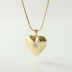Open Heart Necklace