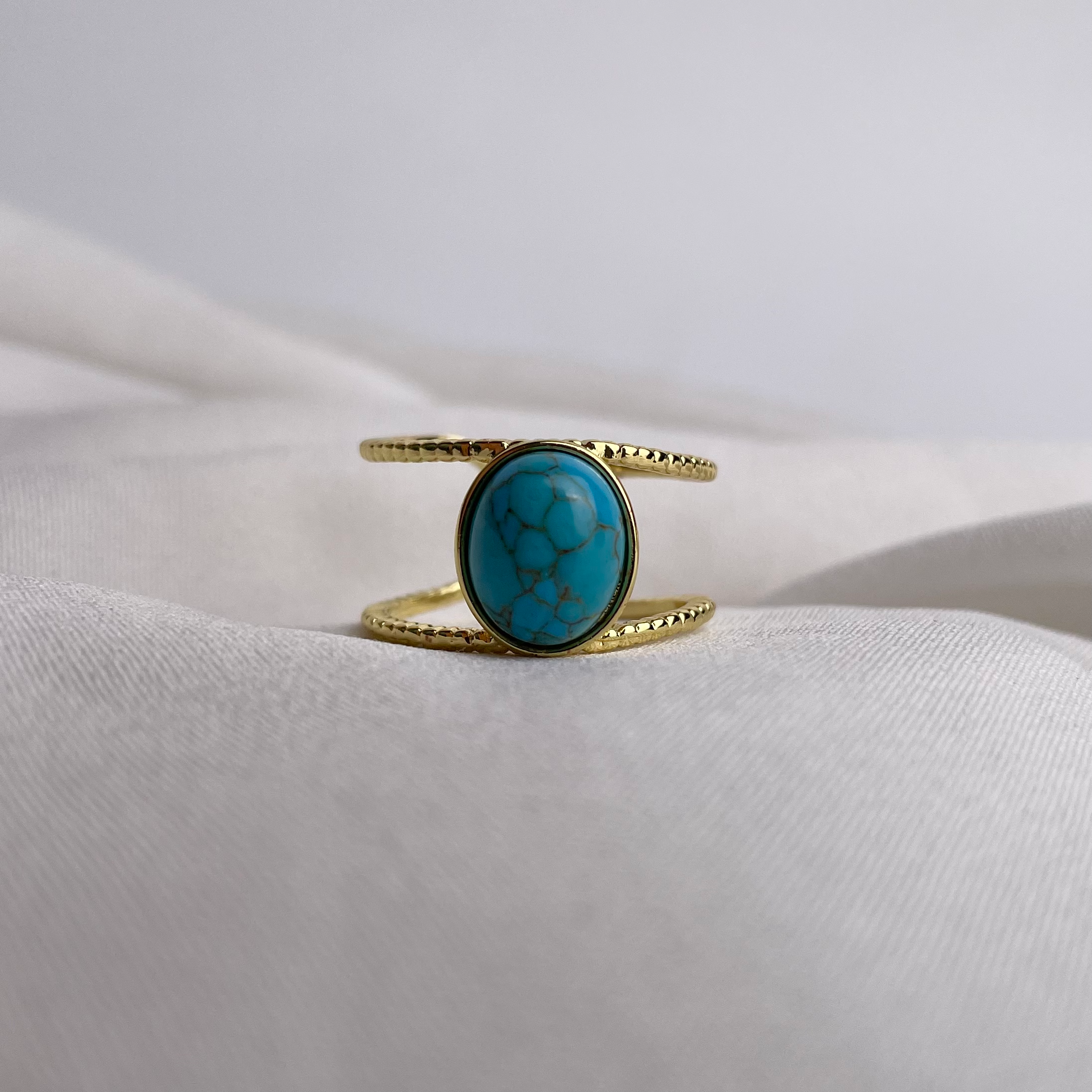 Azure Aura Ring