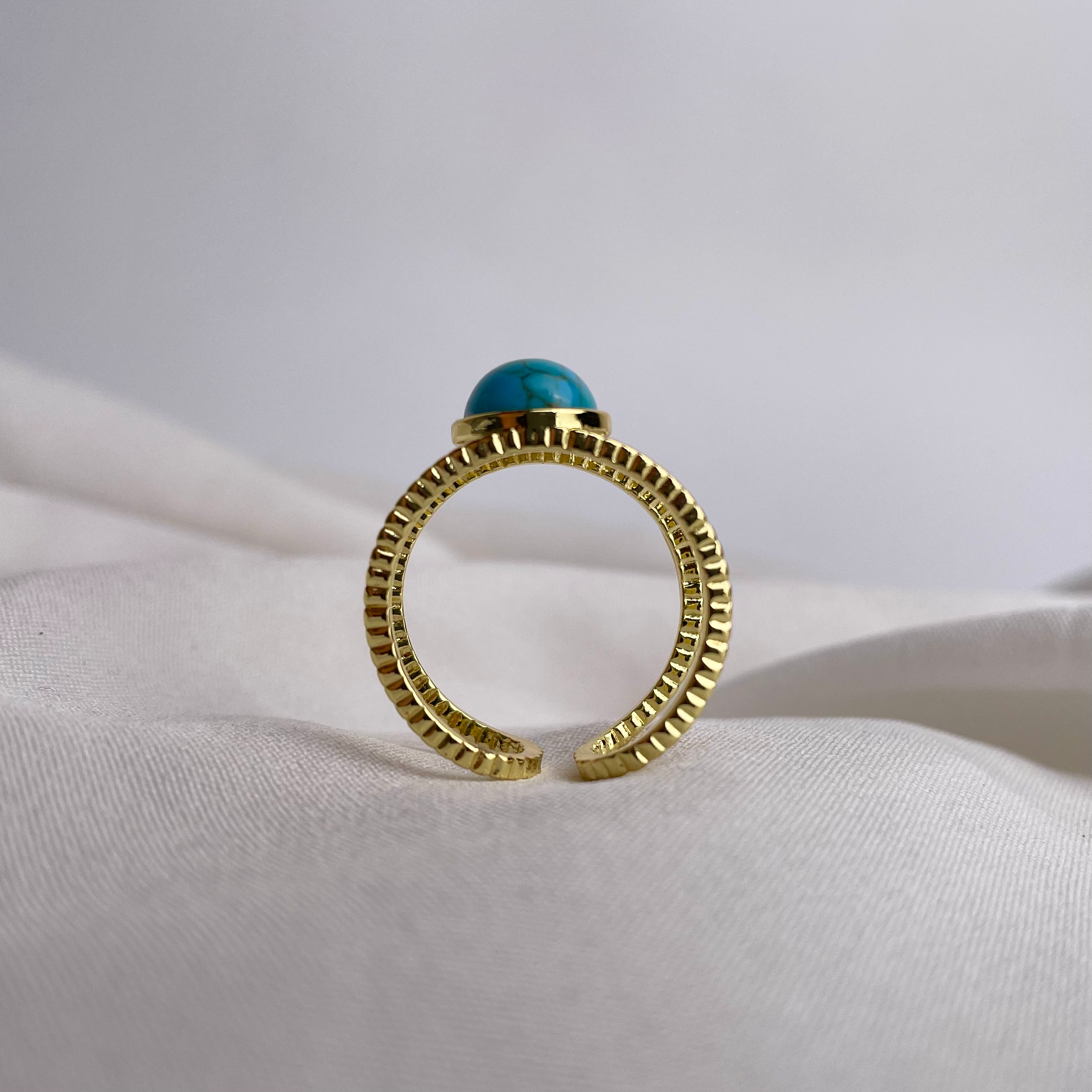 Azure Aura Ring