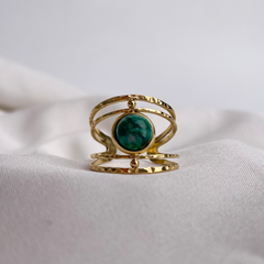Green Goddess Ring