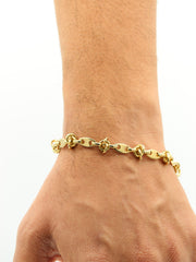 puffed bracelet
