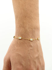 5 diamond bracelet