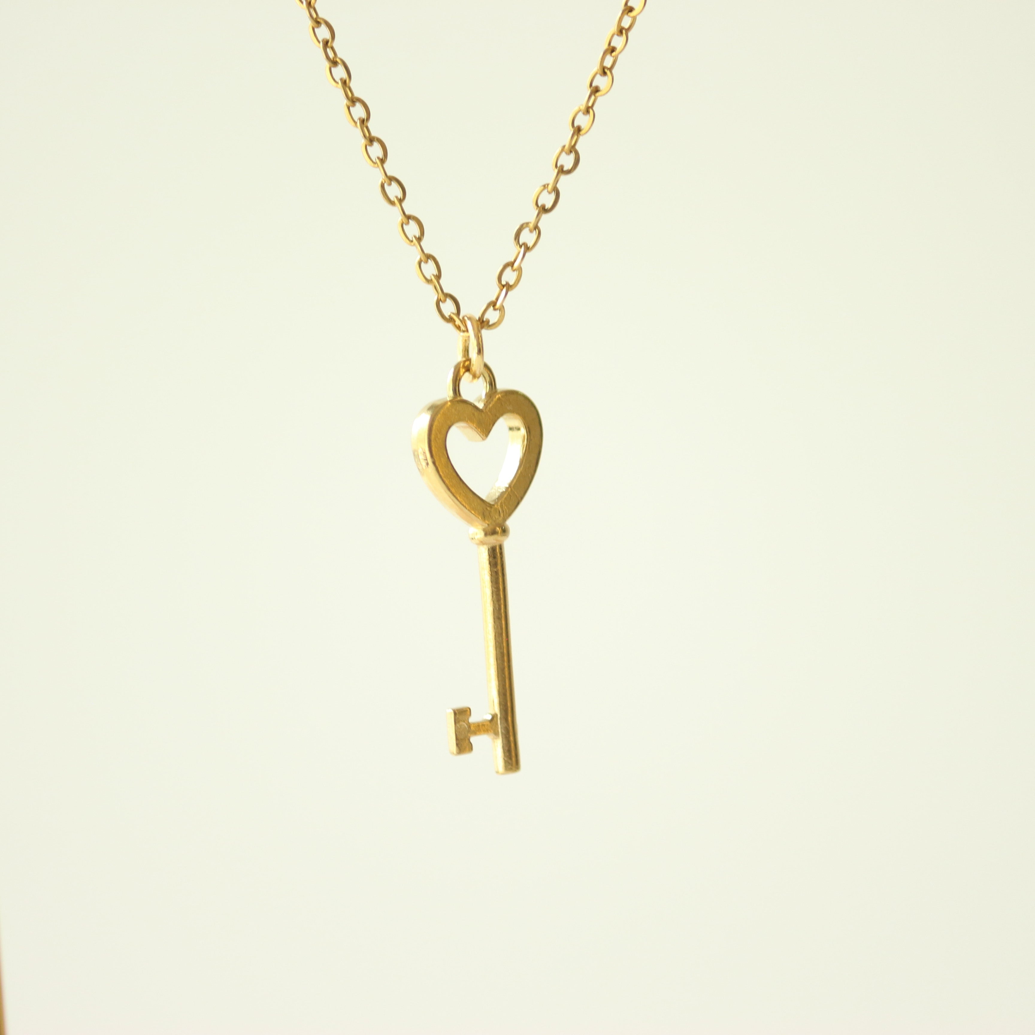 Heart’s Key Necklace