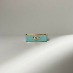 Evil Eye Ring - Blue