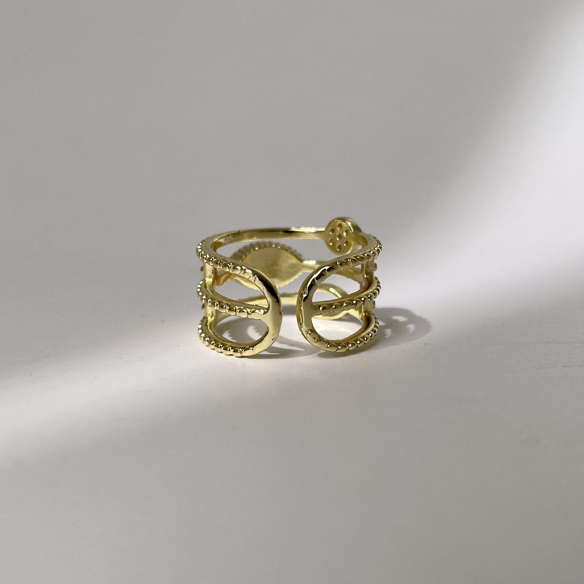 Gold Turquoise Ring