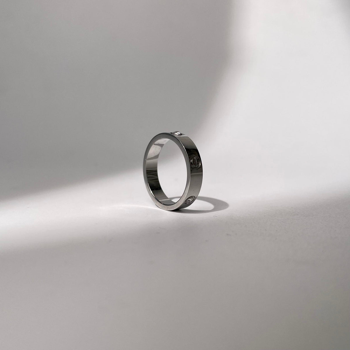 Elara Diamond Ring - Silver