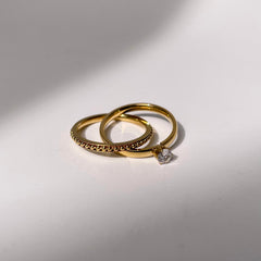Twin Knot Ring