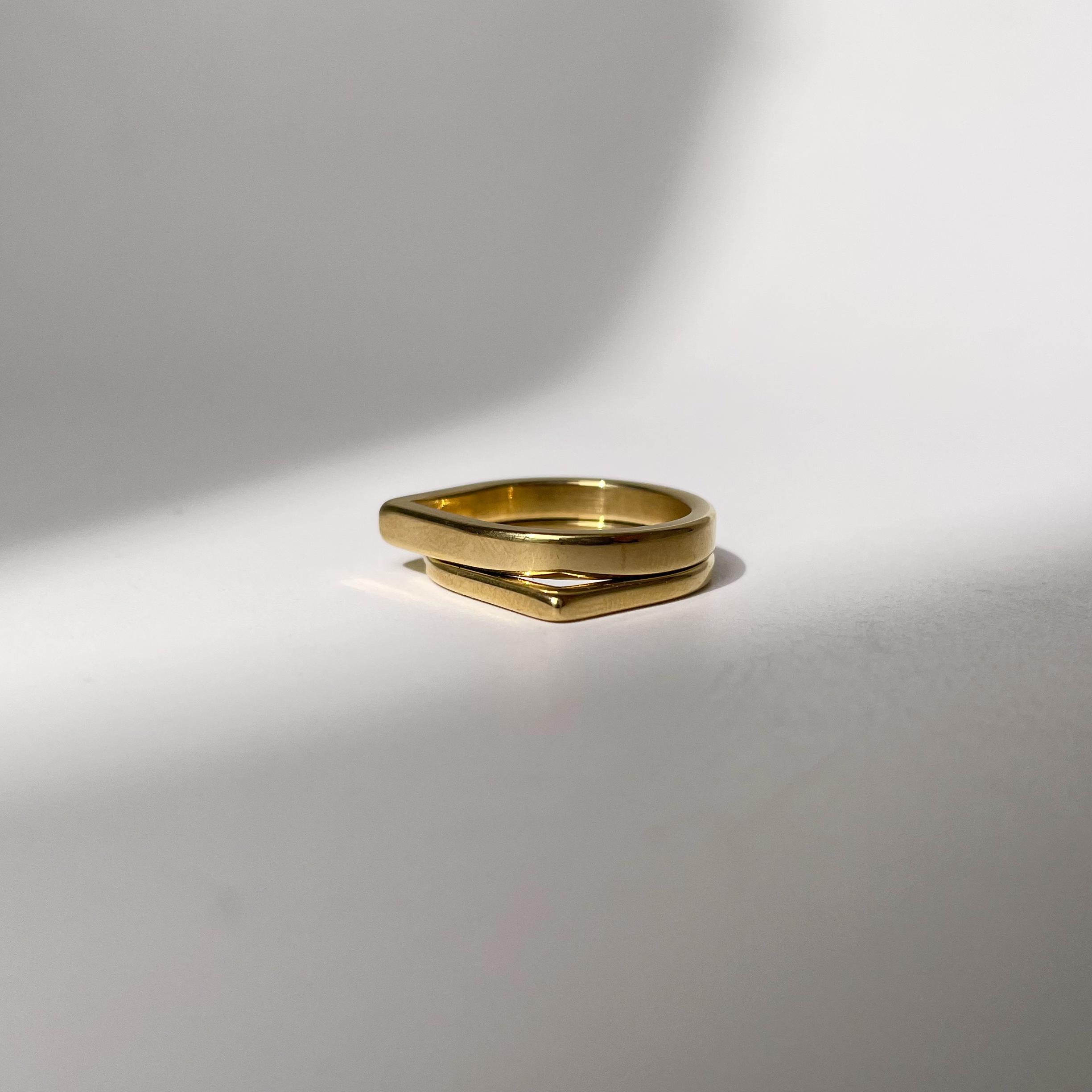 Square Onyx Ring