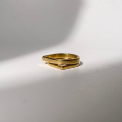 Square Onyx Ring