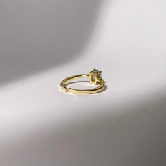 Eternal Radiance Oval Ring