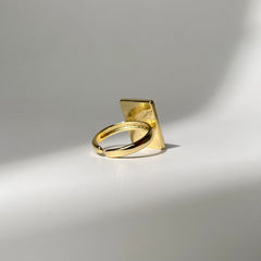 Abstract Face Ring