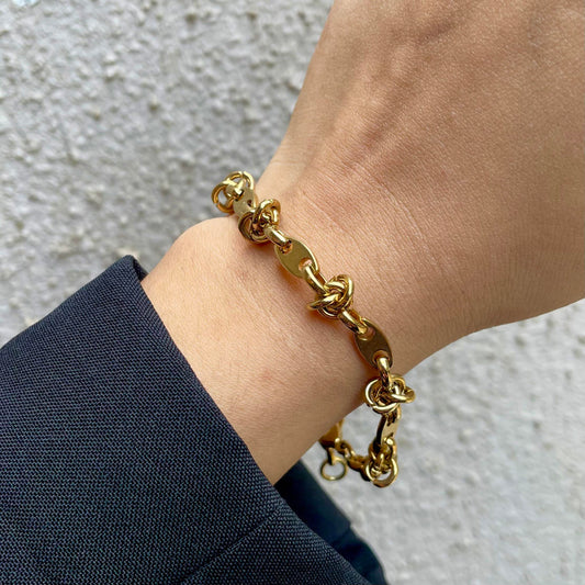 puffed bracelet