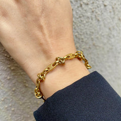 puffed bracelet
