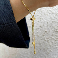 Crescent Moon Diamond Bracelet