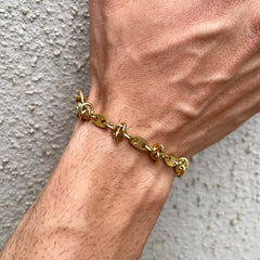 puffed bracelet