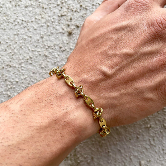 puffed bracelet