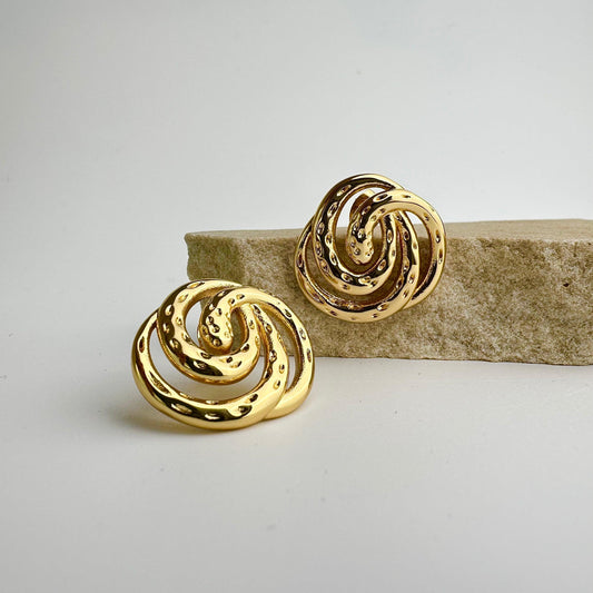 Eternal Round Studs Earrings