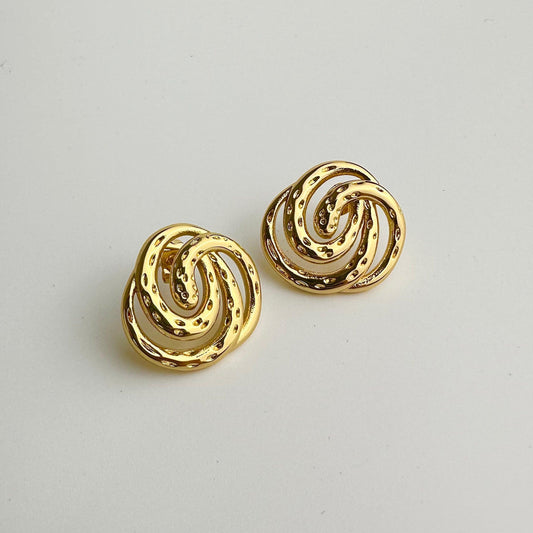 Eternal Round Studs Earrings