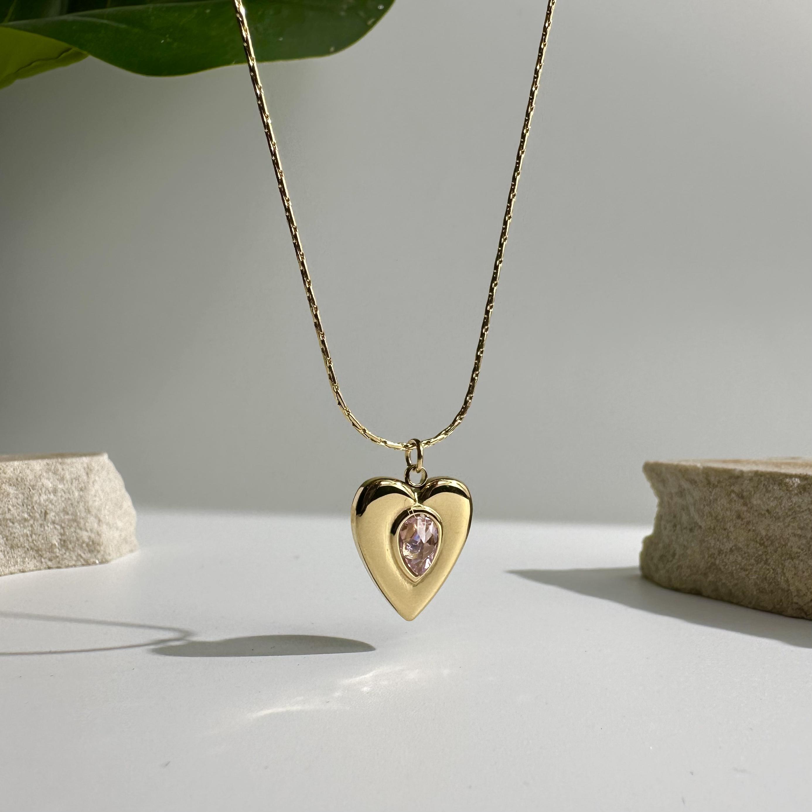 Diamond Heart Necklace