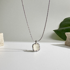 Square Mop Necklace