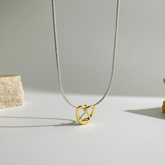 Pretzel Necklace