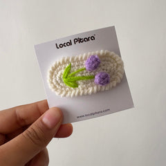 Purple Tulip clip